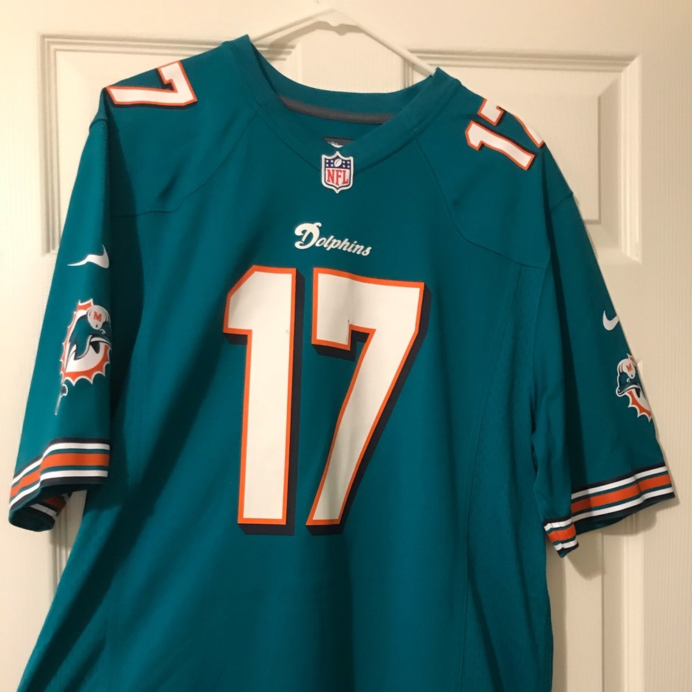 Authentic NFL Miami Dolphins Jersey (and bonus shirt)